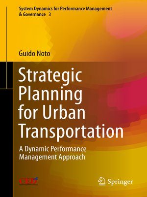 cover image of Strategic Planning for Urban Transportation